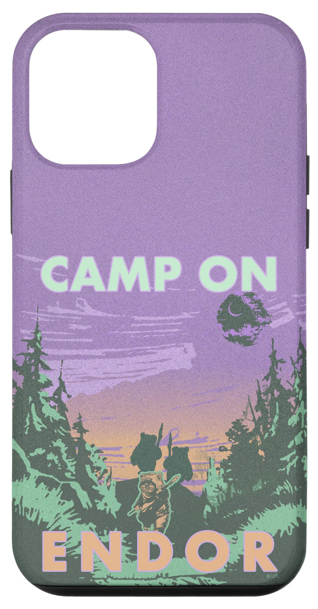 Coque iPhone 12 mini Star Wars Camp On Endor coque de protection rigide