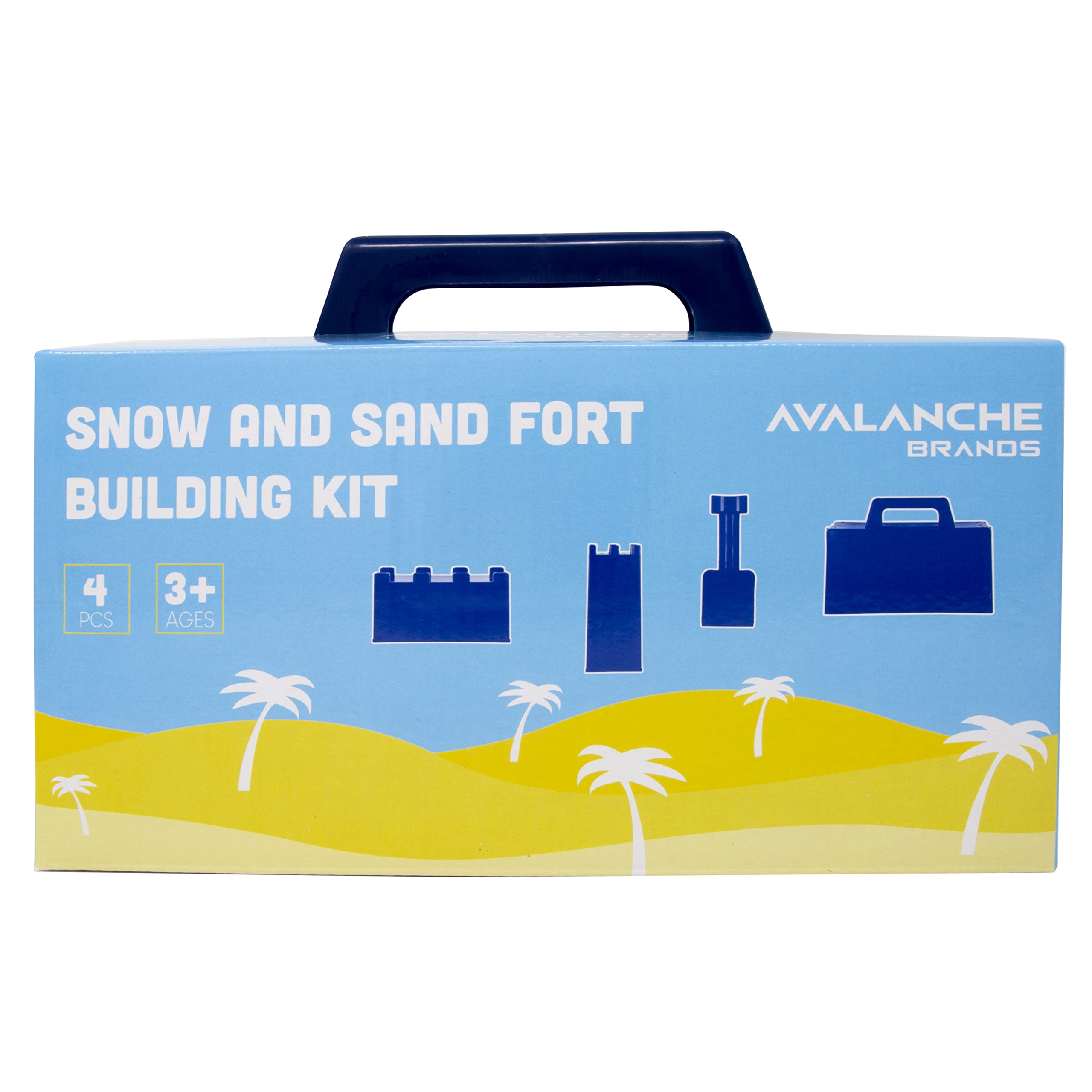 Avalanche BrandsAvalanche Brands | Sand Fort Building Kit | Blue | 4-Piece Set