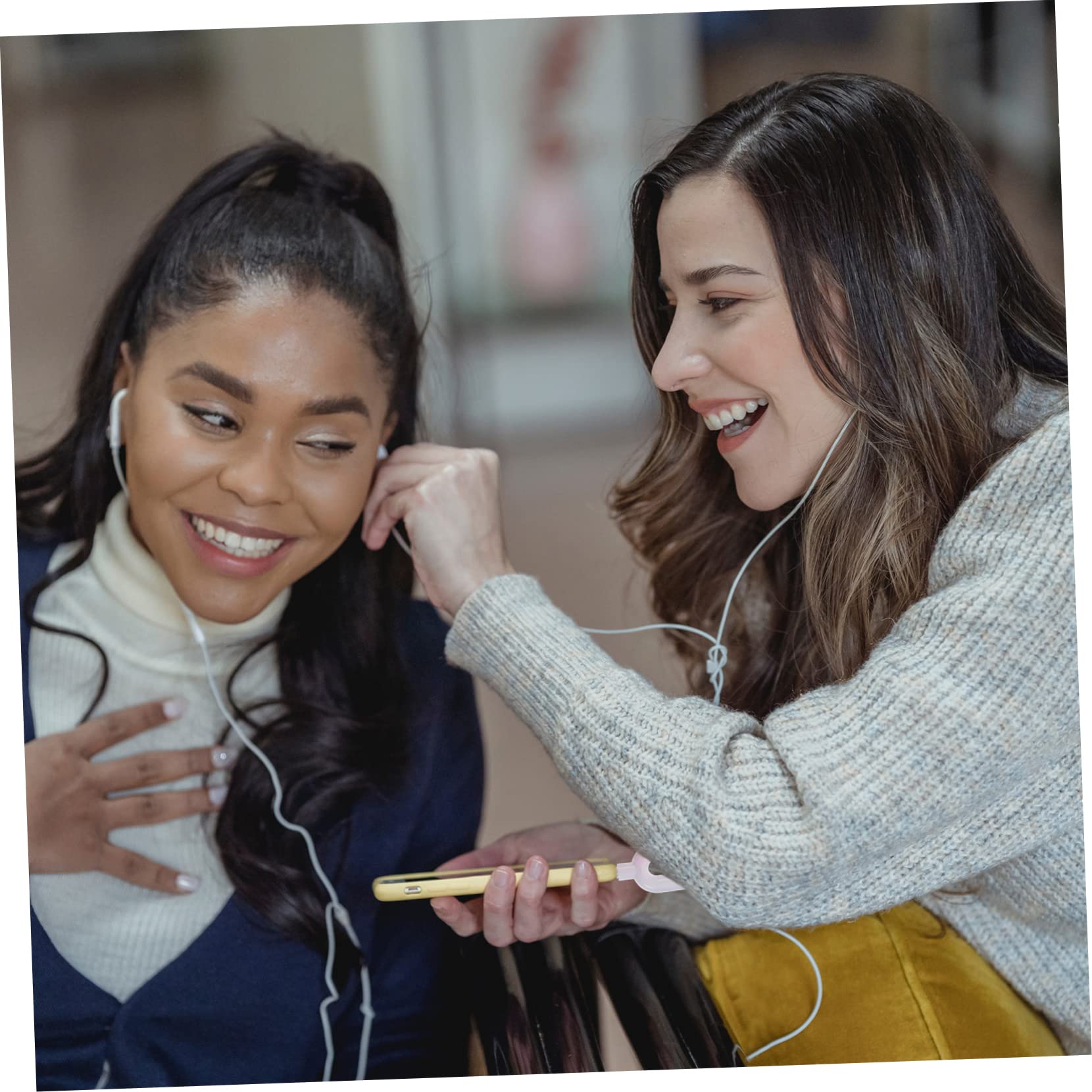 OSALADI 30piezas Adaptador De Auriculares Estéreo u Shape Divisor De Audio Compartir Música y Películas Compatible Laptop y Tablet Incluye