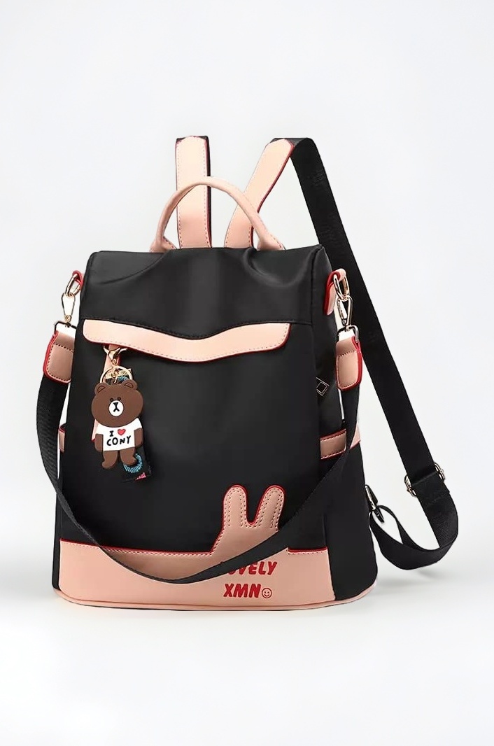 WANQLYN Backpack Purse for Women - Convertible Satchel Handbags Shoulder Bag,Anti-Theft Oxford Cloth Travel Daypack Zipper Bags for Ladies Girls