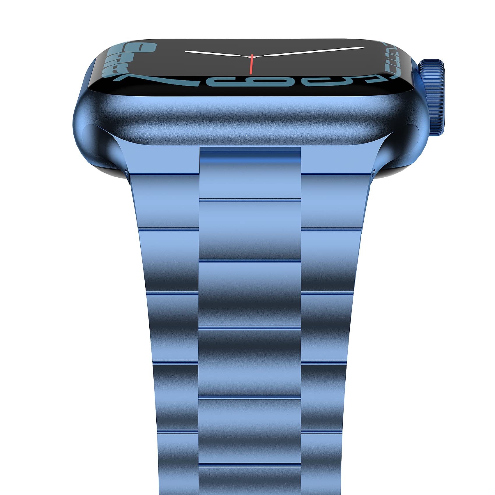 iiteeology Compatible with Apple Watch Band 46mm 45mm 44mm 42mm 41mm 40mm Series 10-1, Upgraded Solid Business Stainless Steel Band for iWatch Ultra 2/Ultra 49mm Men & Women