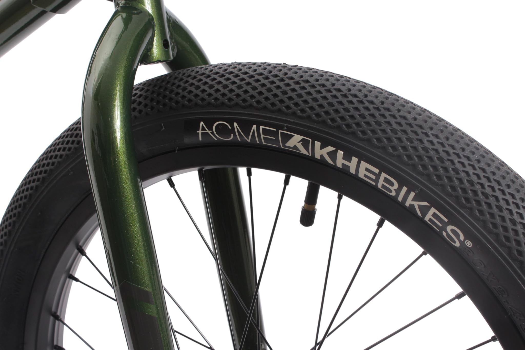 KHE Unique PRO 20 pollici BMX 10,2 kg - 100% CrMo Telaio Butted - 48 Spline Cava - MID BB - Cerchi a doppia camera - Grindguard - Street BMX Pro