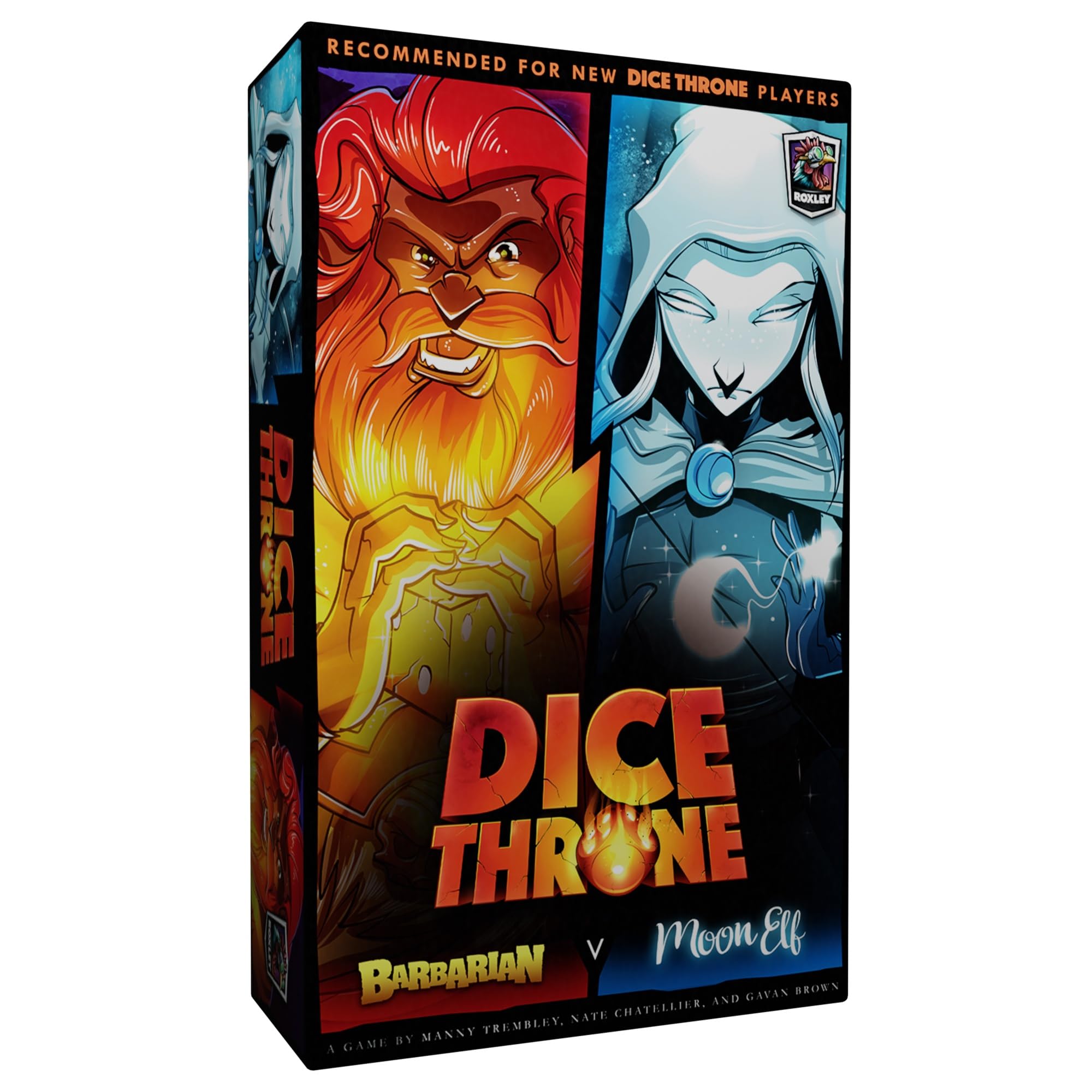 Dice Throne Barbarian v Moon Elf