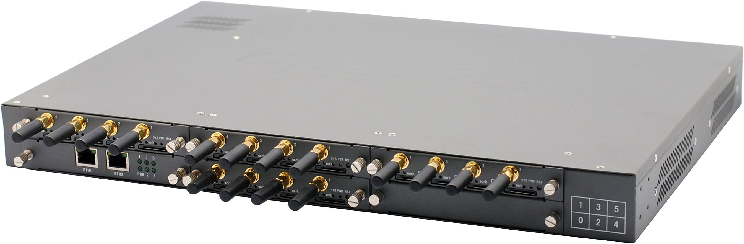 16 Ports Quad Bank GSM Gateway VS-GW1600-16G 1U Rack