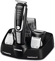 Aparador de Pelos Super Groom 11, Mondial, Preto/Prata, 5W, Bivolt - BG-05