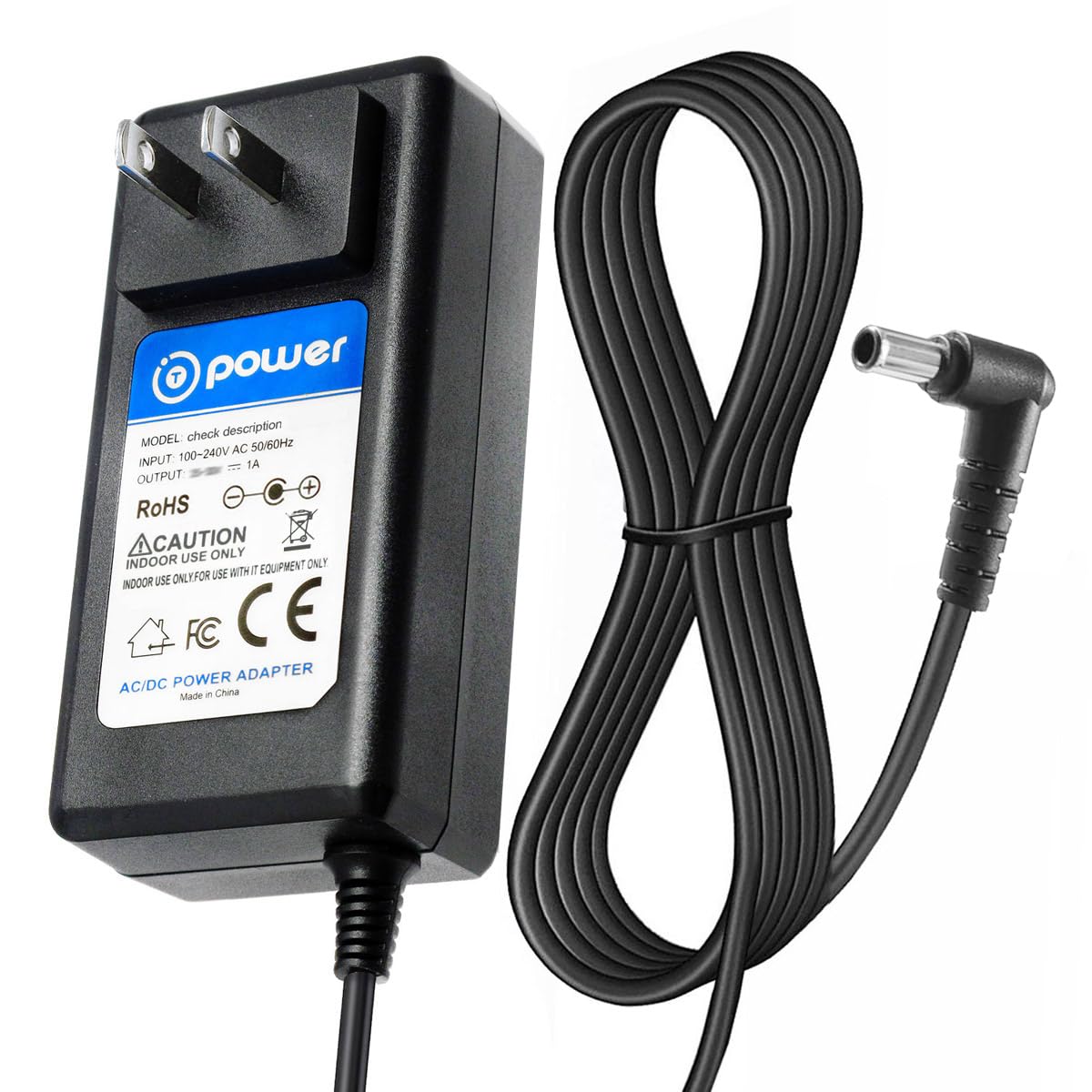 T POWER 15V AC/DC Power Adapter
