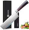 Paudin 5Cr15Mov Kitchen Knife Chefs Knife Utility Knife Made of German Stainless Steel