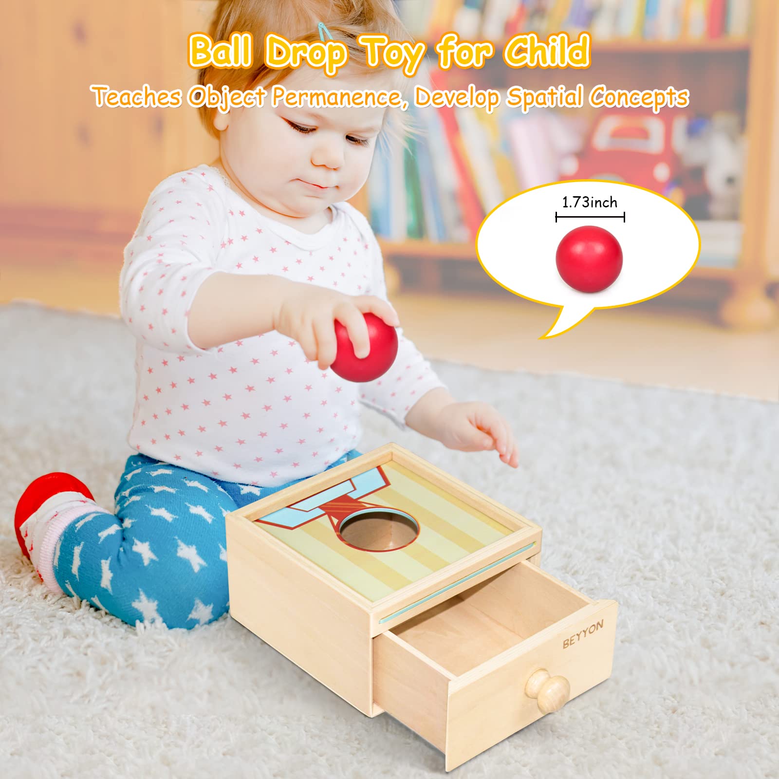 Snapklik.com : 4-in-1 Montessori Toys For 1 2 3 Year Old Baby Boy Girl ...