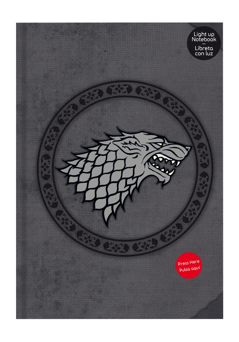 Amazon.com: Star Images Game of Thrones Stark Light Up Notebook : Office  Products