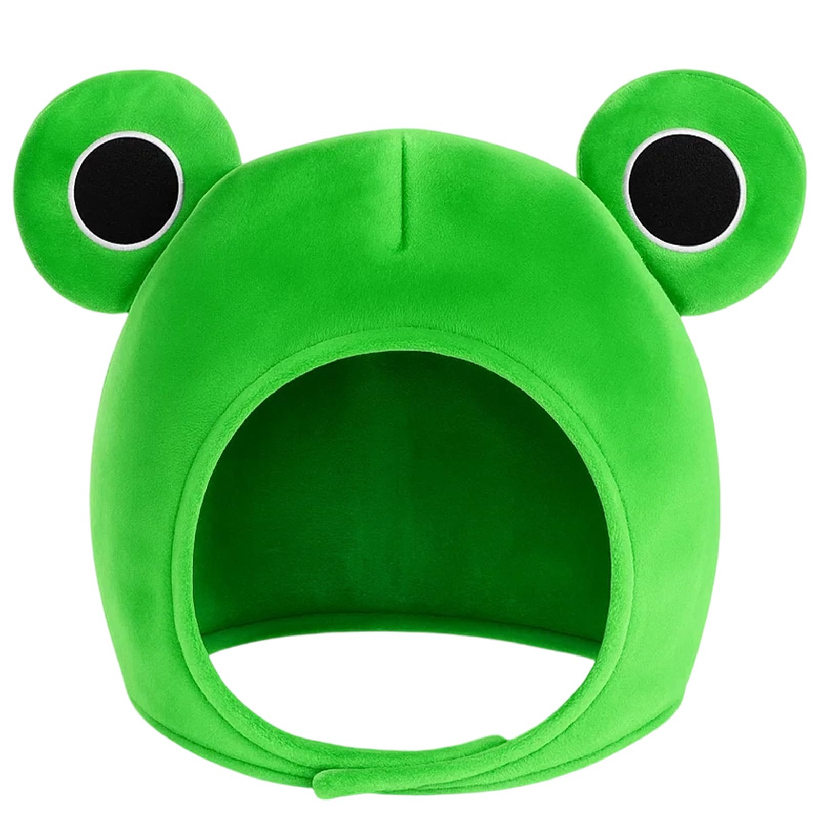 DXPETA Silly Hat,Silly Hats For Adults,Fancy Dress Hats,Novelty Hat,Cartoon Plush Frog Headgear Cap Cute Cosplay Costume Dress Up Hat For Women Men Winter Festival Carnival Party Favor Photo Props