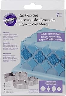 Wilton Geometric Fondant Cut and Press Set