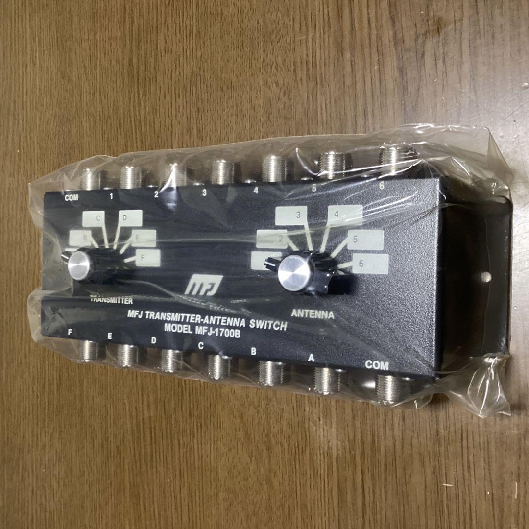 ☆しん MFJ 6回路 同軸切替器 MFJ-1700B（現状渡し）☆ Amazon.co.jp: