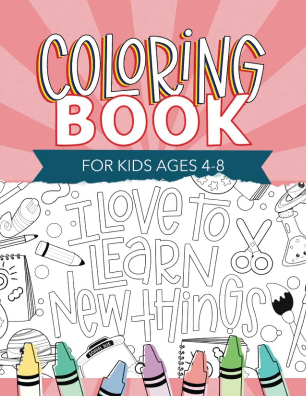 Coloring Book for Kids Ages 4-8