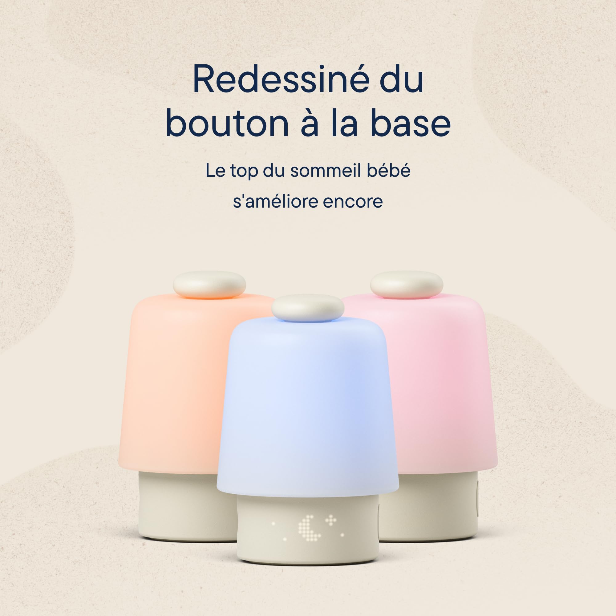 Hatch Baby Machine à Sons et Veilleuse Bruit Blanc pour Bébé, Entraîneur de Sommeil, Réveil Heure de se Lever