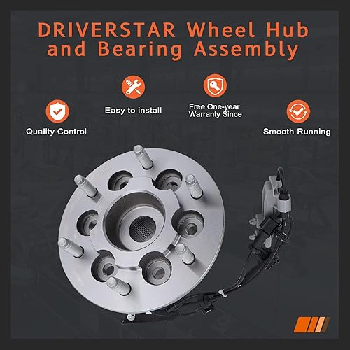 Miniatura 3 de DRIVESTAR 4WD Rodamiento de rueda delantera derecha y conjunto de cubo compatible con Chevrolet Colorado GMC Canyon 2006 Isuzu i-350 07-08 Isuzu