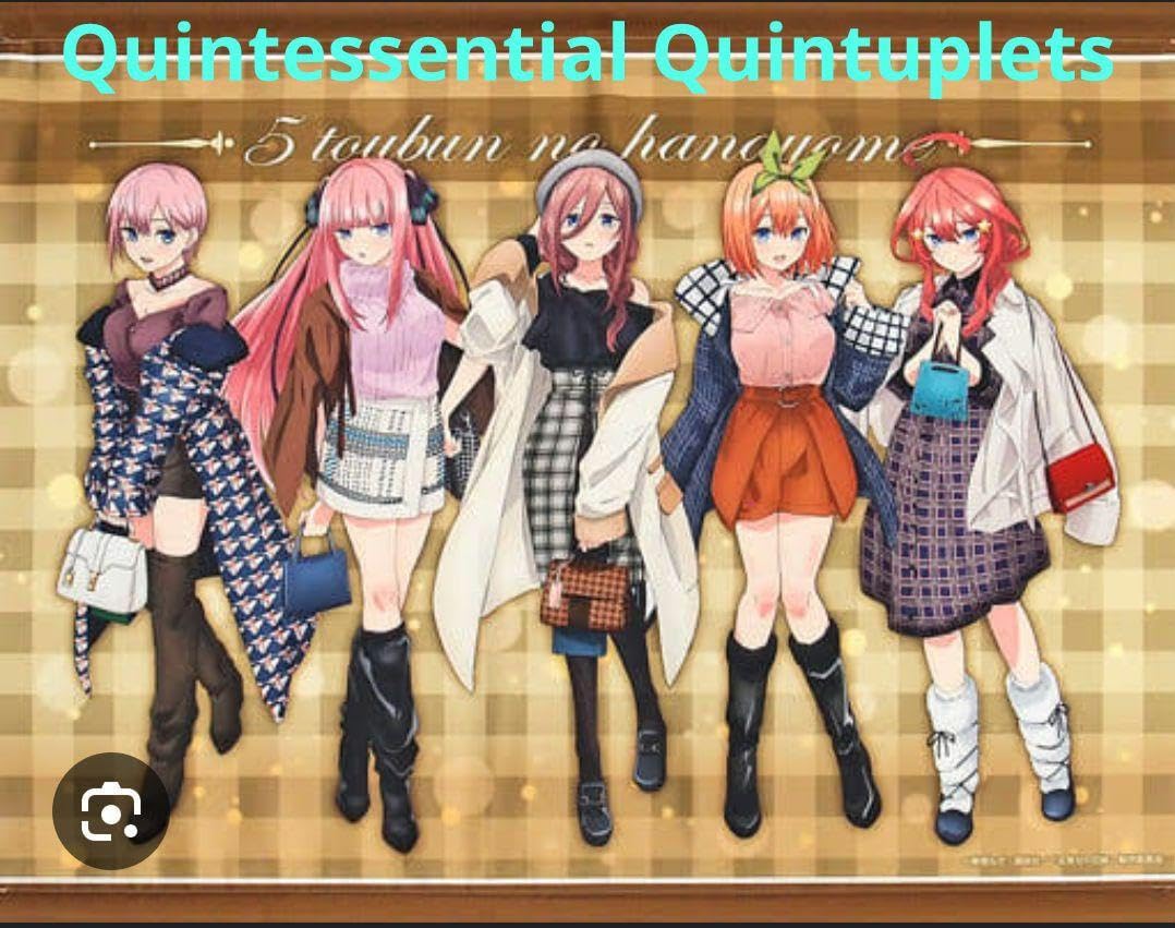 Amazon.co.jp: 五等分の花嫁 B2タペストリー〈Winter dating 集合 