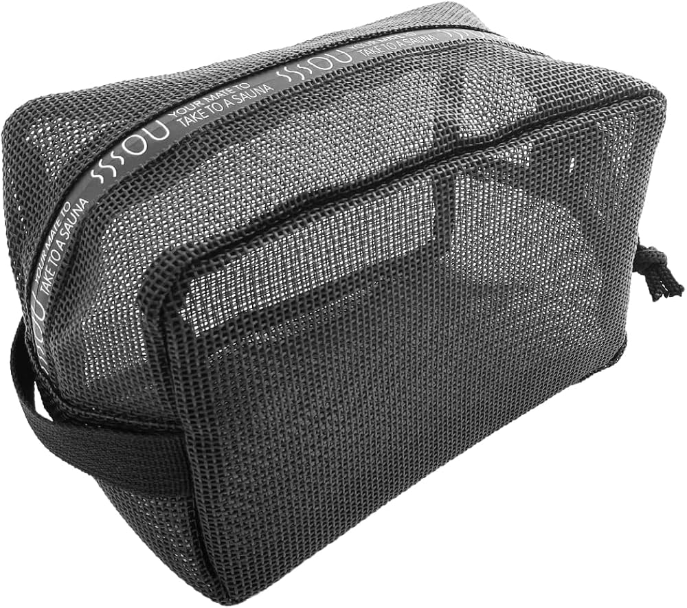 Amazon | SOU by RAKUSE スパバッグ サウナバッグ コンパクト ブラック