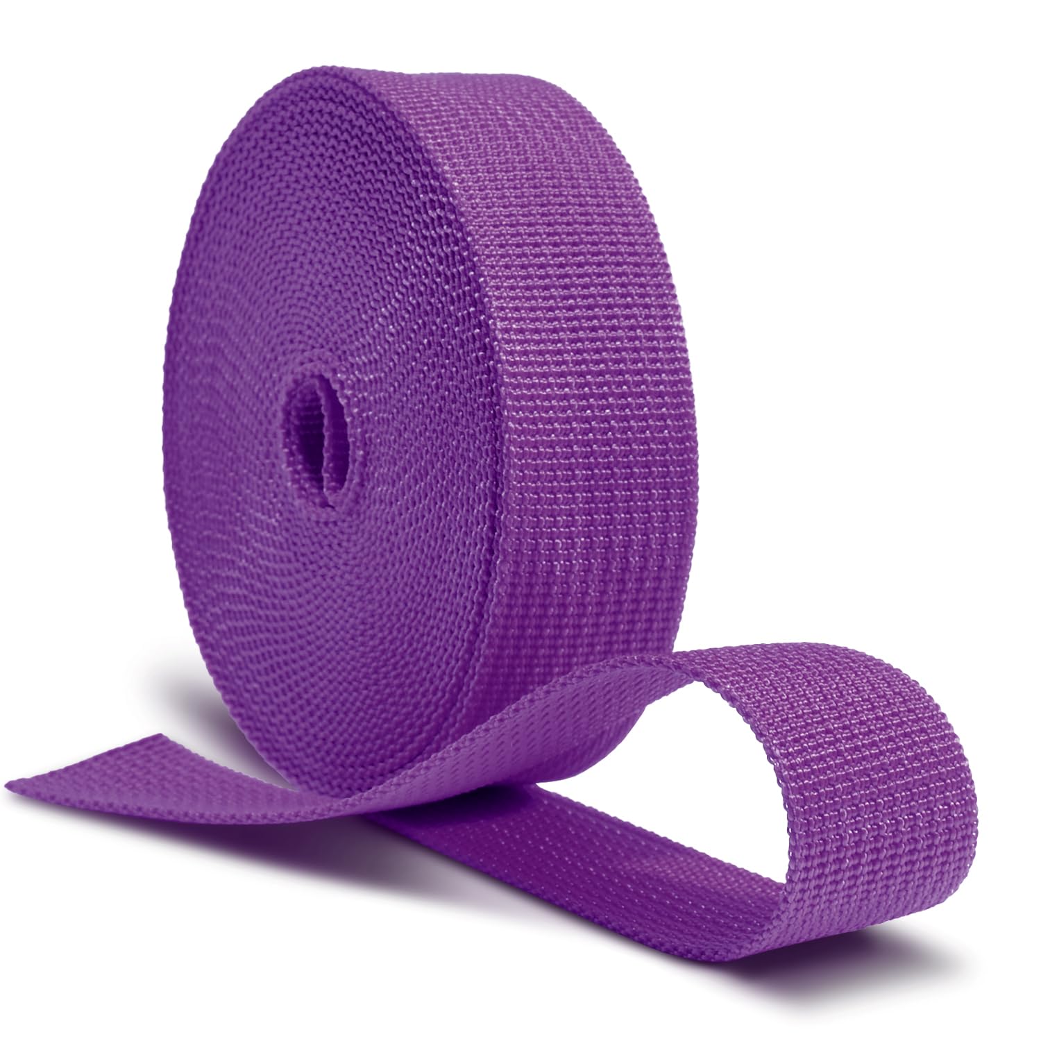 CooBigo 12 Yards Webbing 3/4" &amp; 1" &amp; 1.5" &amp; 2" Polypropylene Webbing Strap 3/4 Inch 1 Inch 1.5 Inch 2 Inch Wide Webbing Strapping for Bags/Lawn Chair/Pool Solar Cover DIY Crafting