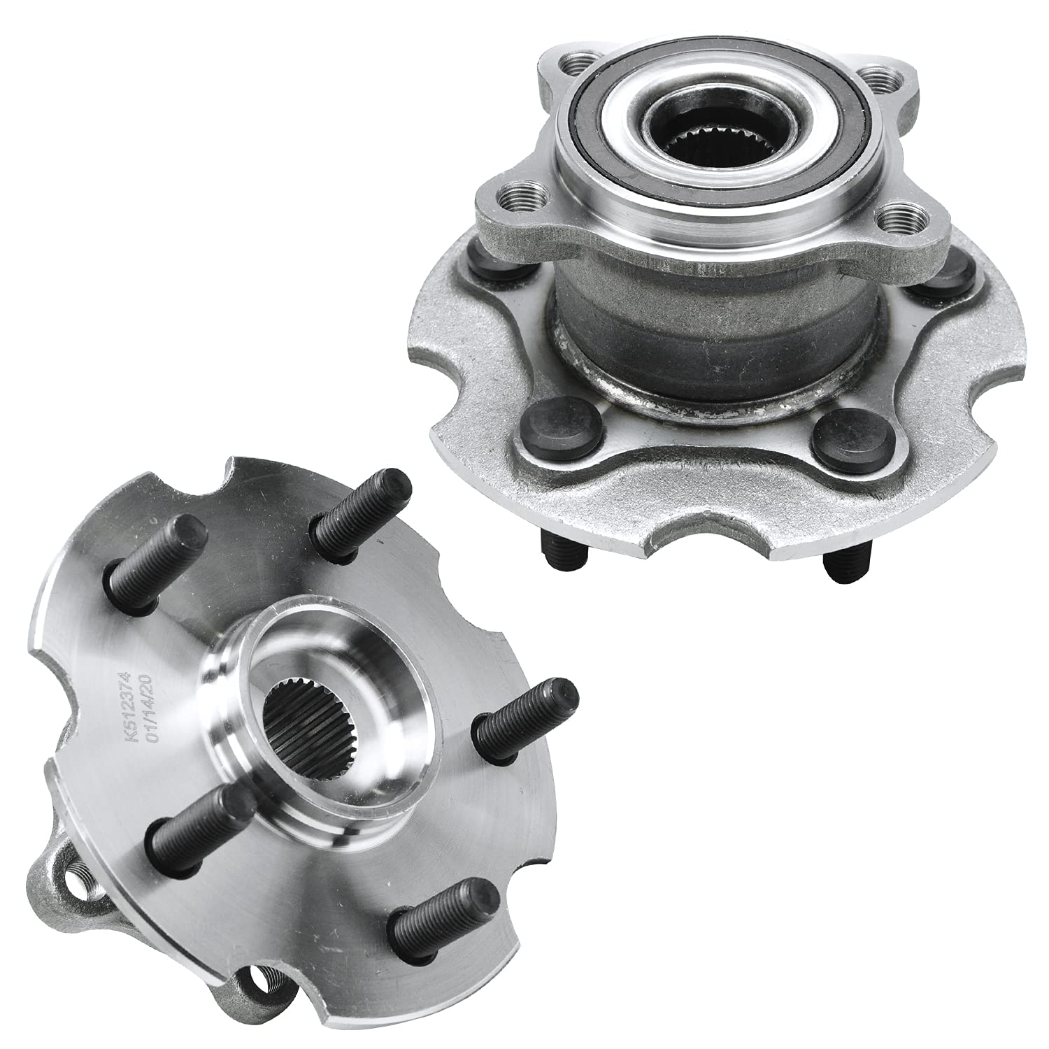 Rear Wheel Hub and Bearings