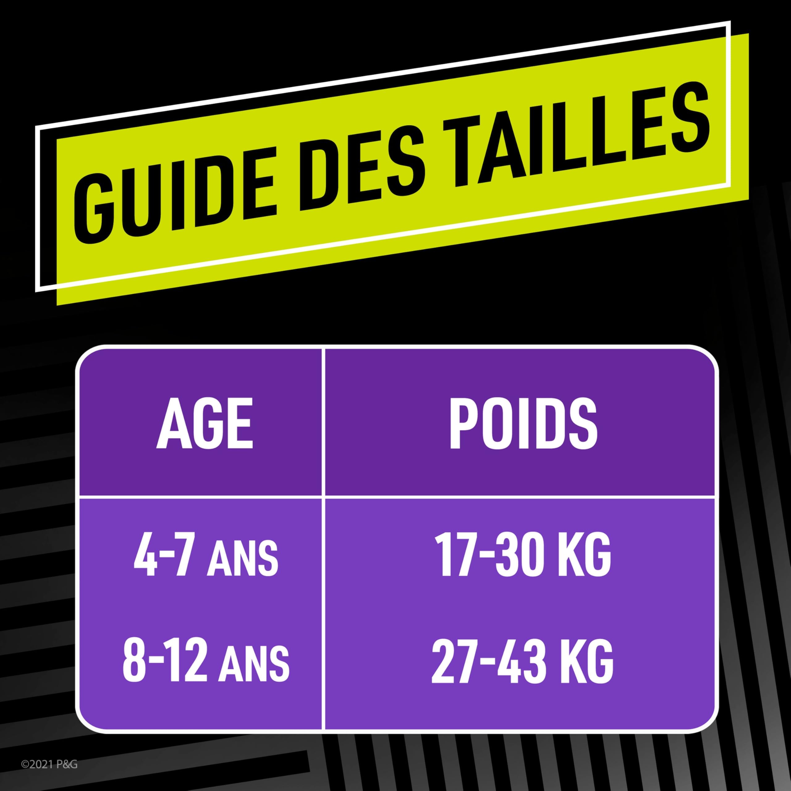 Pampers Ninjamas Pyjama Pants Fille, 54Sous-Vêtements de nuit Absorbants, 8-12 Ans, 27-43kg, Protection Maximale Contre Les Fuites Toute La Nuit En Toute Discrétion, Pack 1 Mois