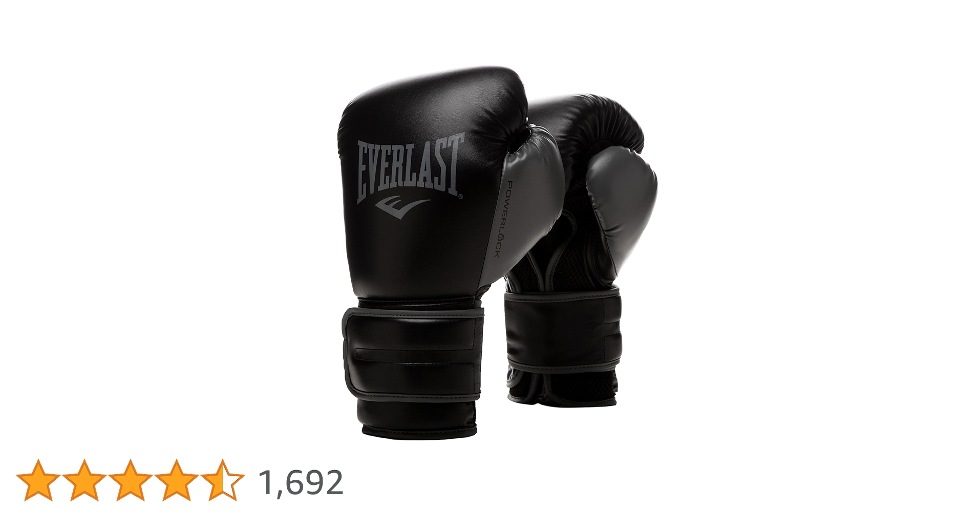 Everlast Powerlock 2R Training Glove - Black - 12 oz