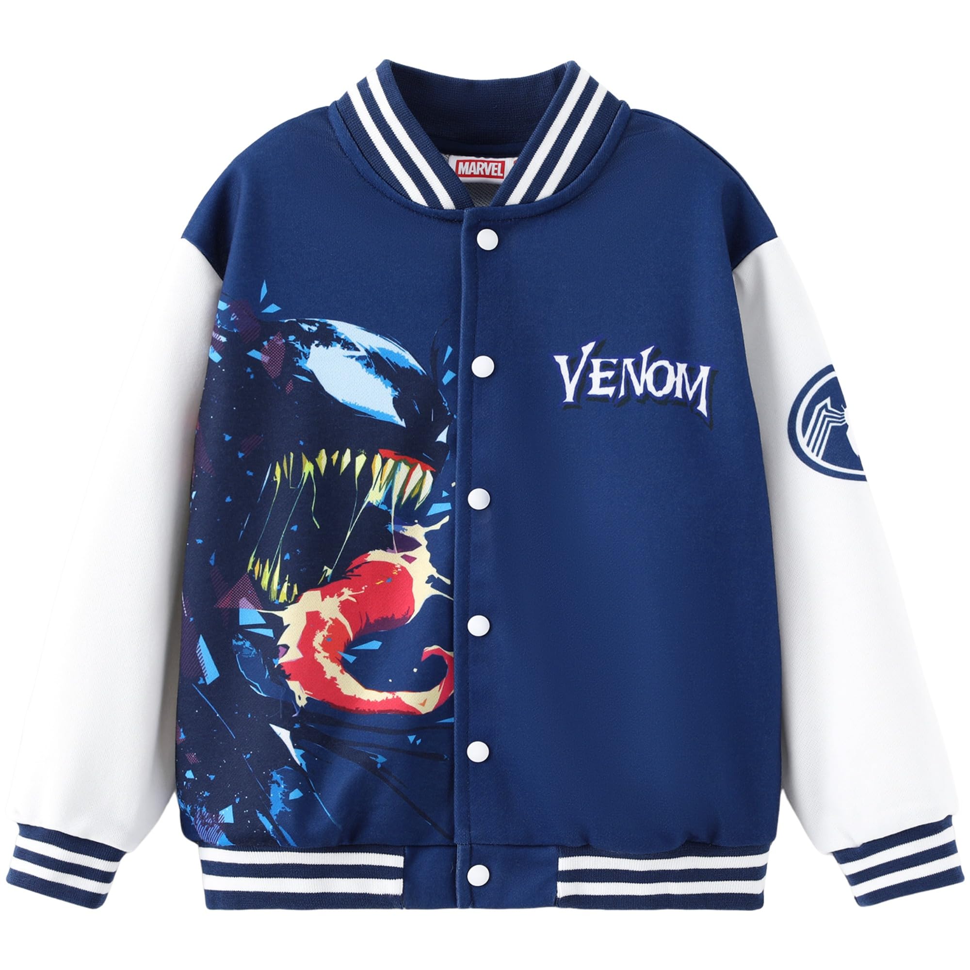Disney Bomber Jacket Spider Man Marvel Toy Story Cars Varsity Cardigan2-13Y