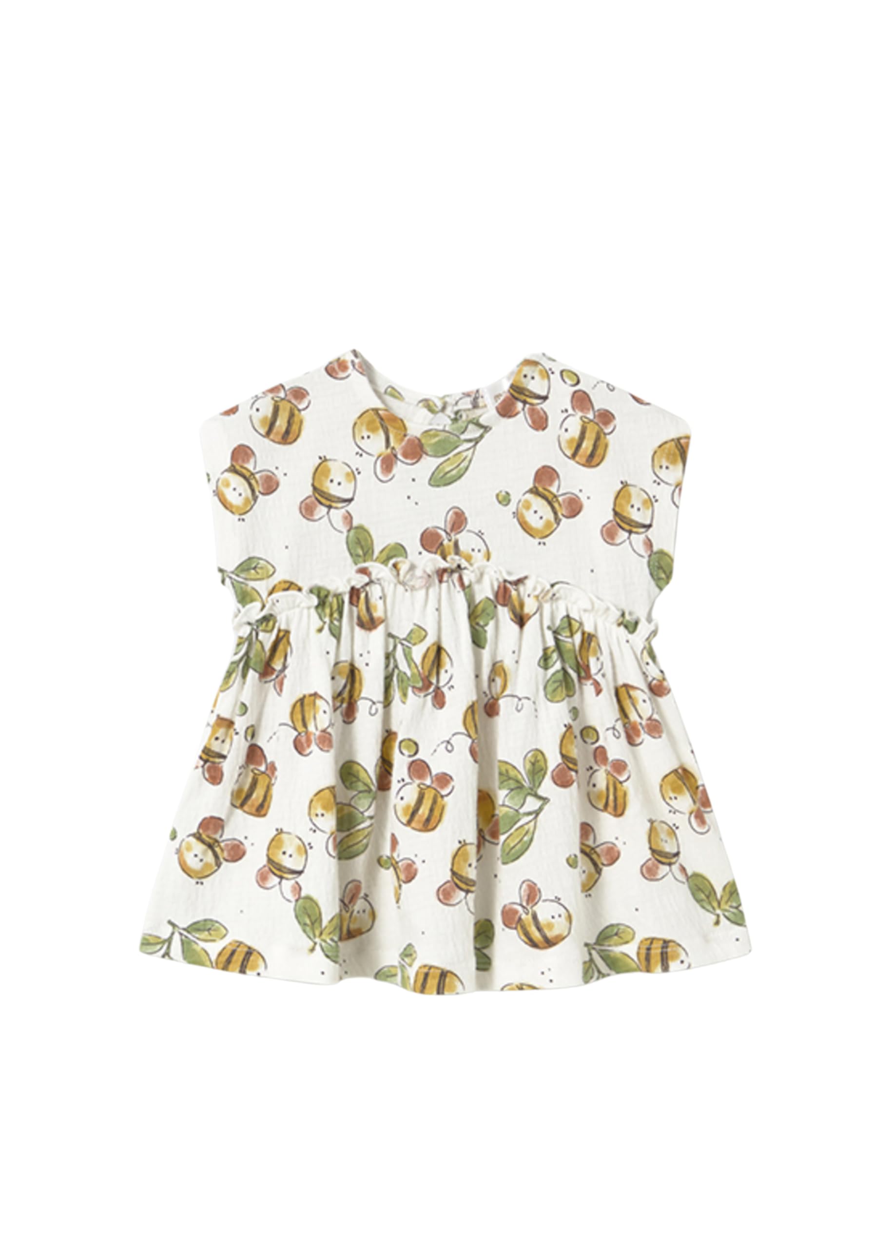 Vestido Bebé Niña Manga Corta - Verano - Regalo - Punto - Ropa de 3 a 18 Meses