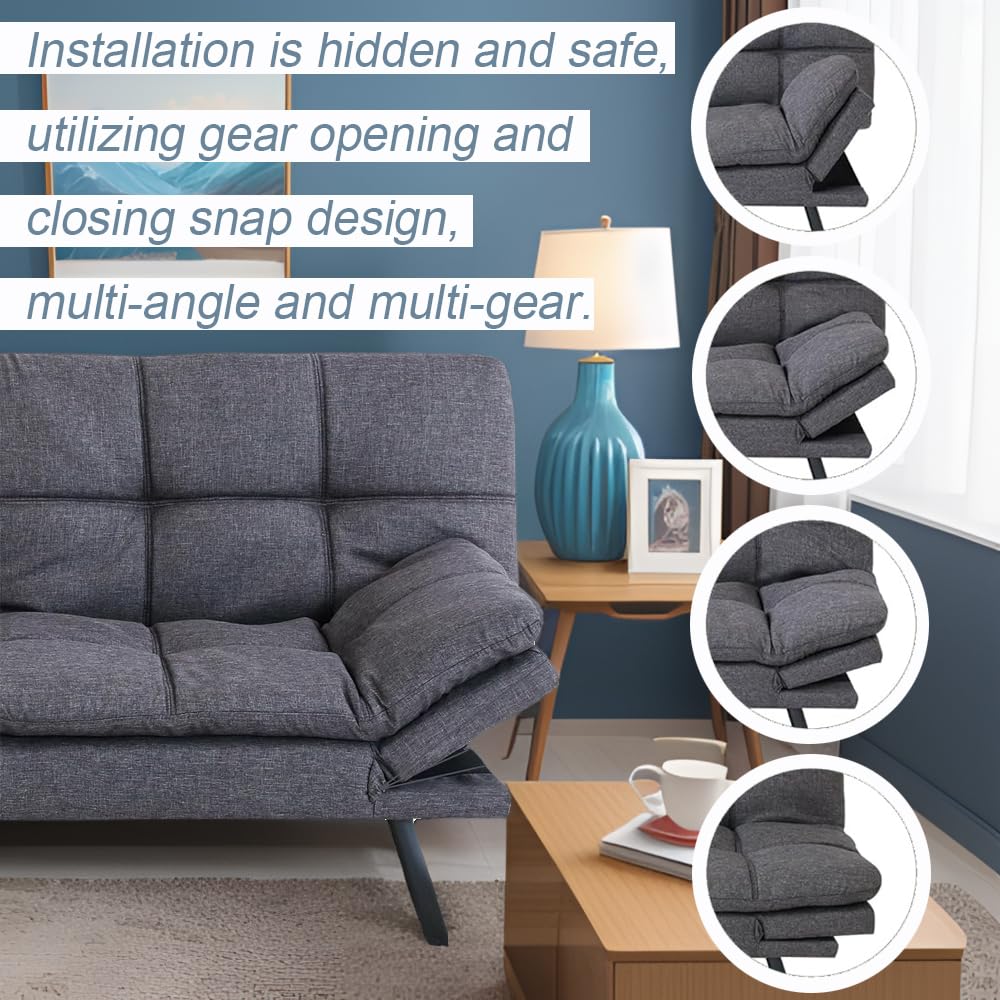 2 Pack Adjustable Angle Hinge,Sofa backrest Hinge,DIY Furniture,Adjustment Hardware 180 to 90 Degree,for Sofa Bed(180 to 90 Degree) - Image 2
