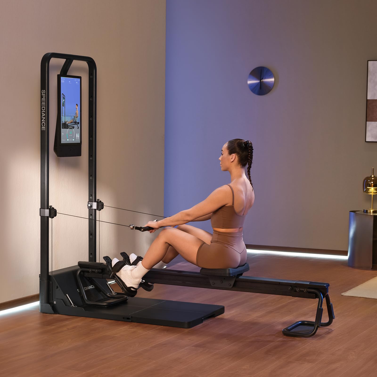 Speediance AeroRow 2 Ruderbank (2.0) – Leise, Stabil & Platzsparend für Ganzkörper-Cardio mit Gym Monster