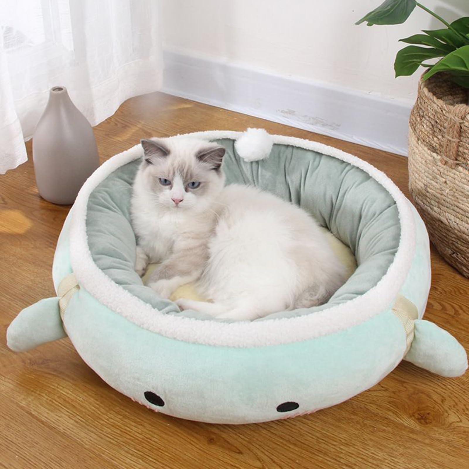 Hamaca Para Gatos Interior Transpirable Cachorros | Cama Cálida para el Dormir de los Gatos para Dueños de Mascotas Amantes de Animales Refugios Apartamento Casa Sala de Estar