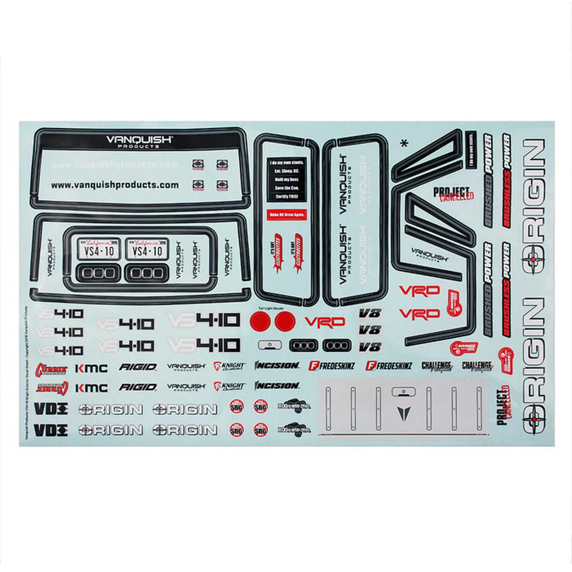 Amazon.com: Vanquish Products Origin Body Detail Set VPS10119