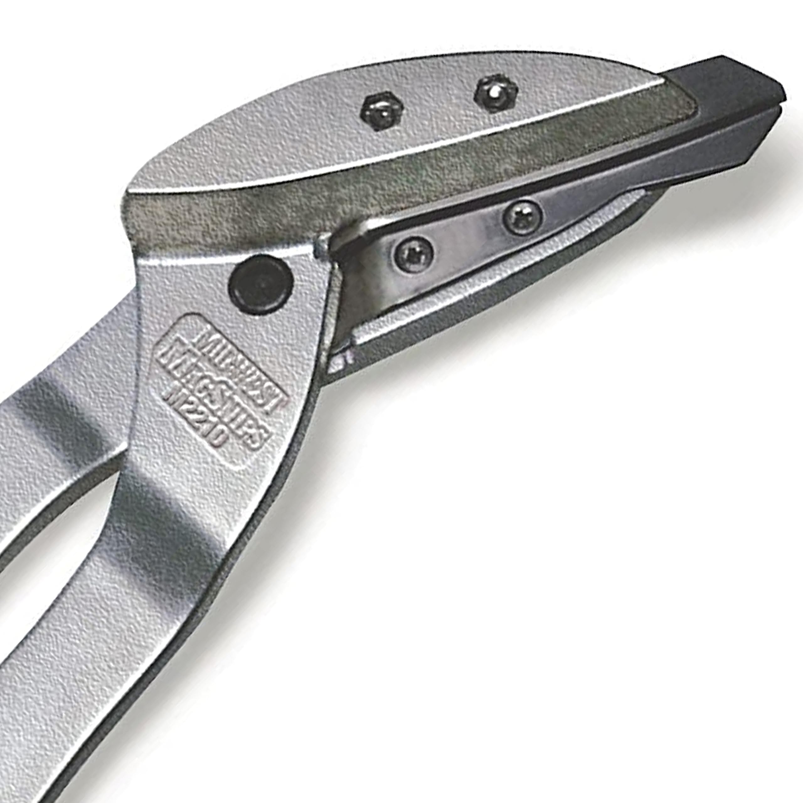 Midwest MagSnips Replaceable Blade Snip - Left Cut Offset Vinyl Siding Cutting Sheers, Made in The USA - MWT-2210 - Image 2