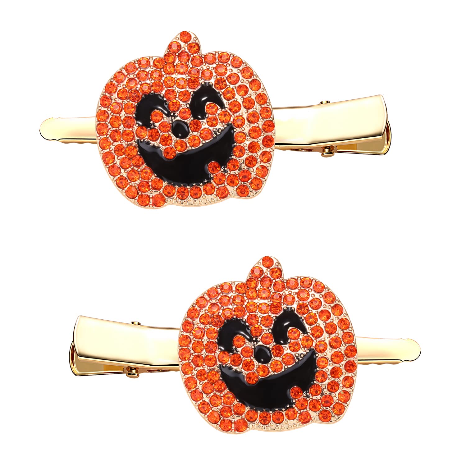 Spinki do włosów na Halloween, gotyckie spinki do włosów dla kobiet, duch, słodycze, kukurydza, dynia, aligator, spinka do włosów, akcesoria do włosów na Halloween, prezent na imprezę, Metal