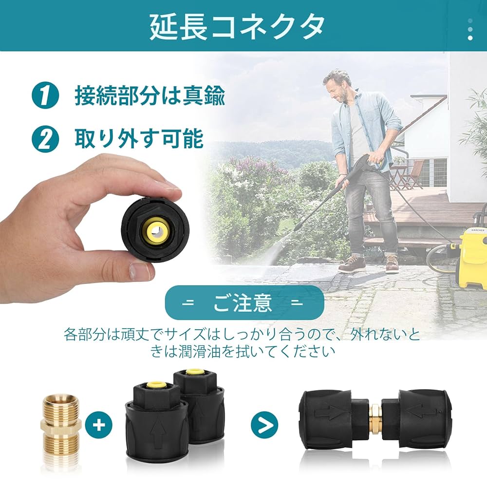 最終値下げ☆超美品☆ケルヒャー 高圧洗浄機 JTK28 Plus　ホース10m 71YTEvFB+gL._UF1000,1000_QL80_.jpg