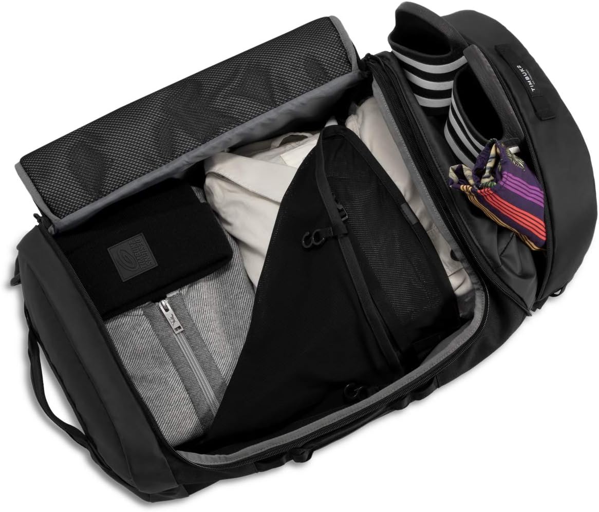 Timbuk2 Wingman Travel Backpack Duffel, Jet Black, Medium - Image 2