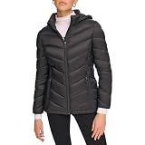 Calvin Klein Lightweight Quilted Puffer Black LG (US 12-14)