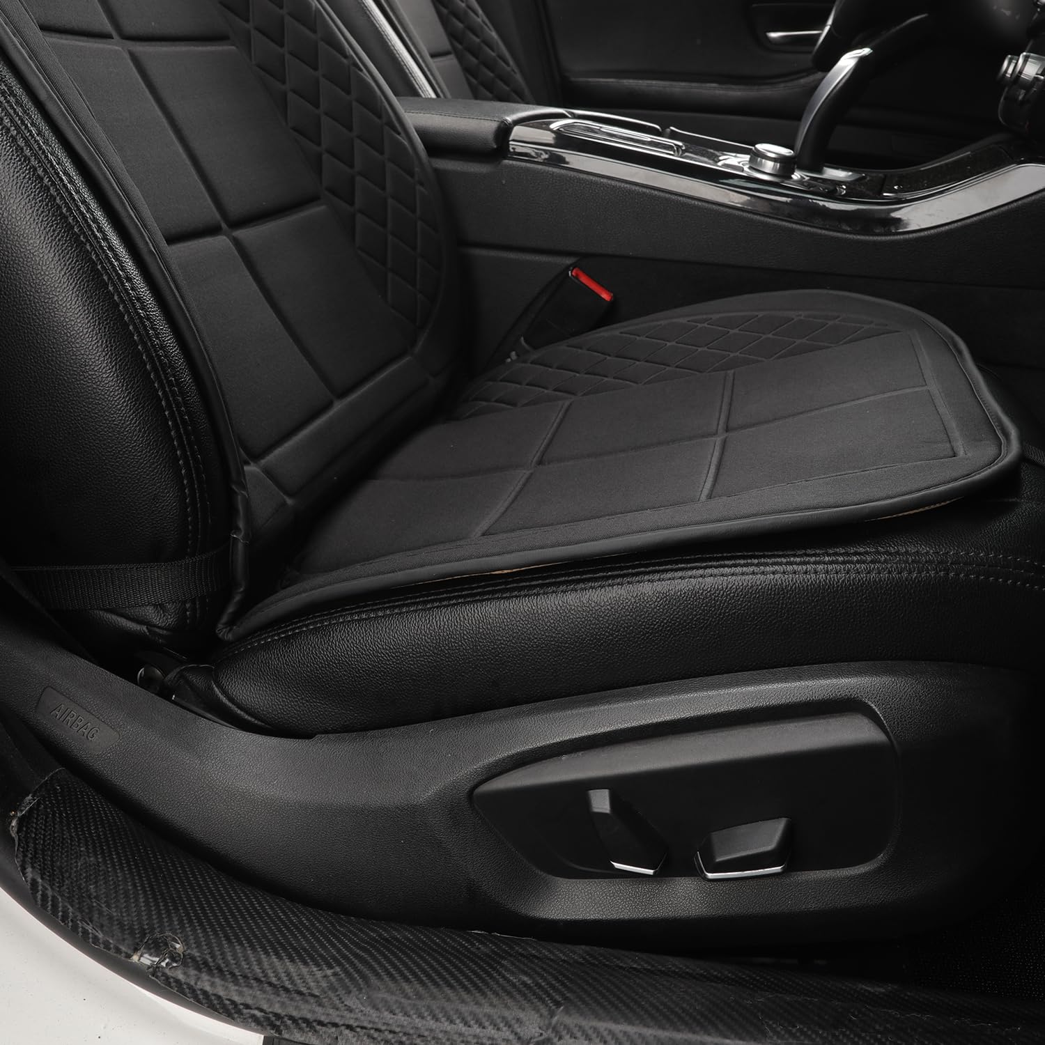 DgiqLeite Car Seat Cushions Car Seat Cover Foldable Portable Seat Cover for Back and Seat Cushions with Bottom — view 2