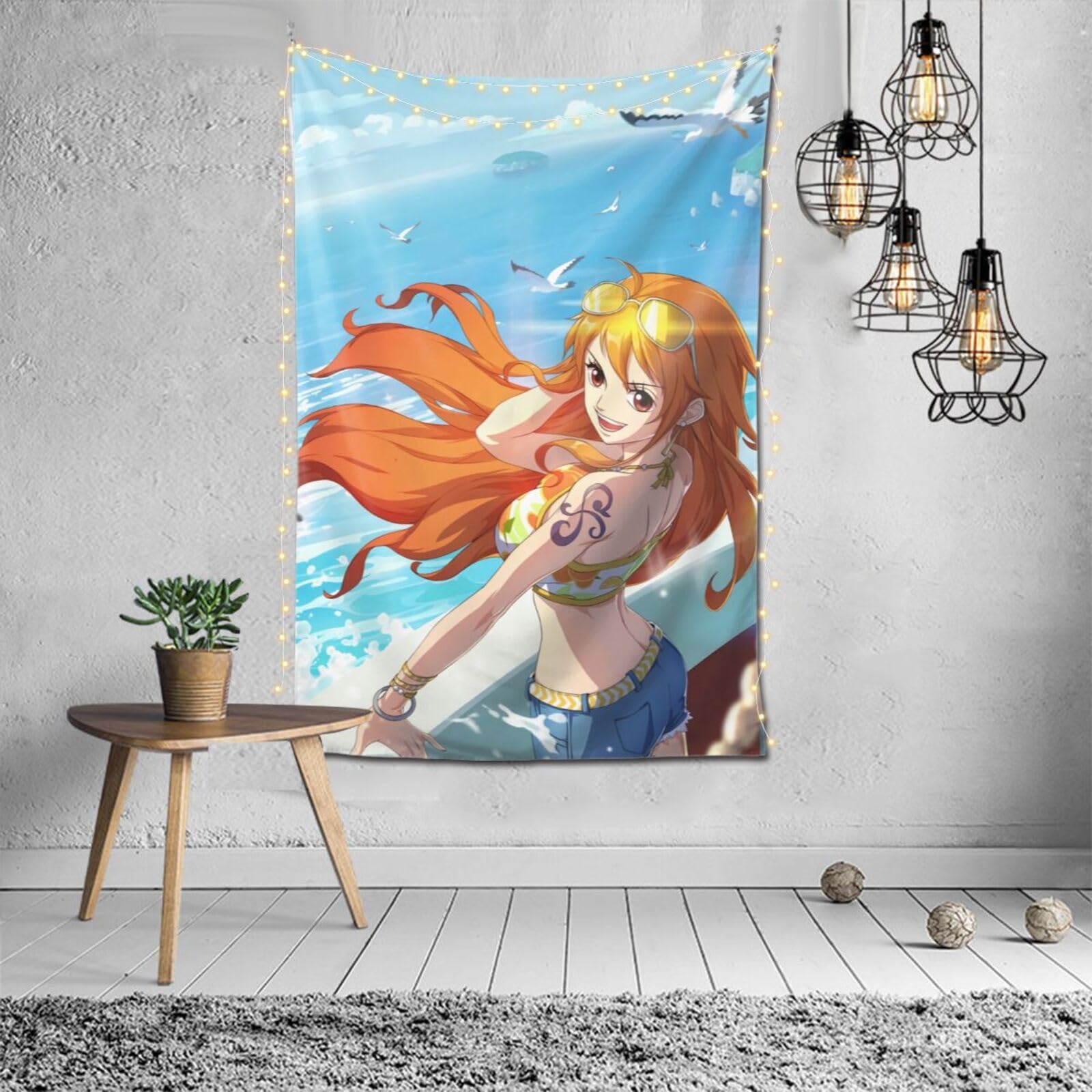 Amazon.co.jp: タペストリー ワンピース ナミ ポスター おしゃれ