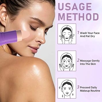 Calcium Volume Multi Balm: Korean Moisturiser & Firming Stick for Face, Eyes & Neck, Anti-Aging Serum with Collagen, Hydrating Wrinkle Core Cream