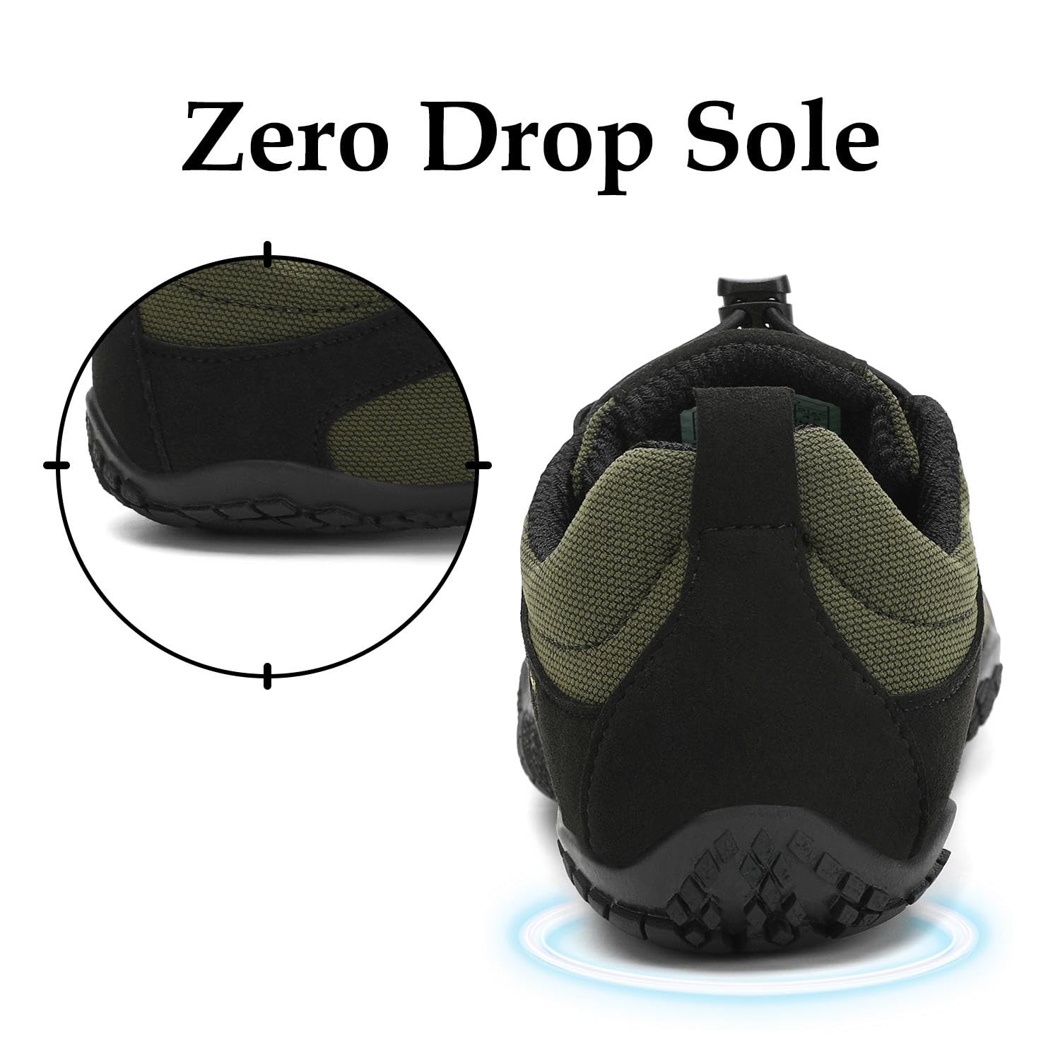 SAGUARO Unisex Barfußschuhe mit Breiter Zehenbox und Zero-Drop Solhe - Weich rutschfest Atmungsaktiv