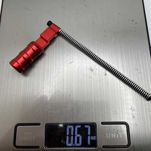 Miniatura 7 de 10-22 Mango de aluminio anodizado rojo