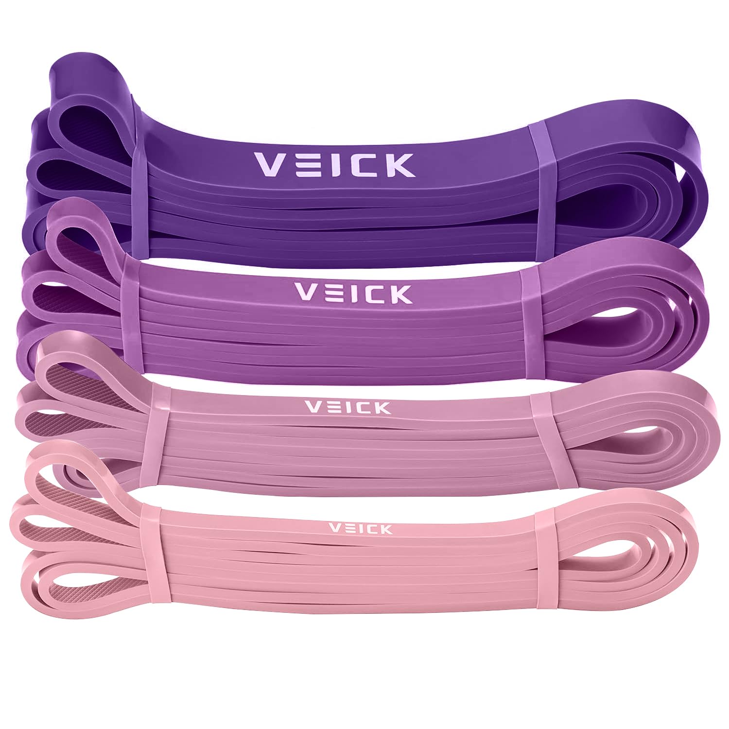 VEICK Resistance Bands for Working Out, Exercise Bands, Workout Bands, Pull Up Assistance Bands, Long Heavy Stretch Bands Set for Men and Women, Power Weight Gym at Home Fitness Equipment โ image 1