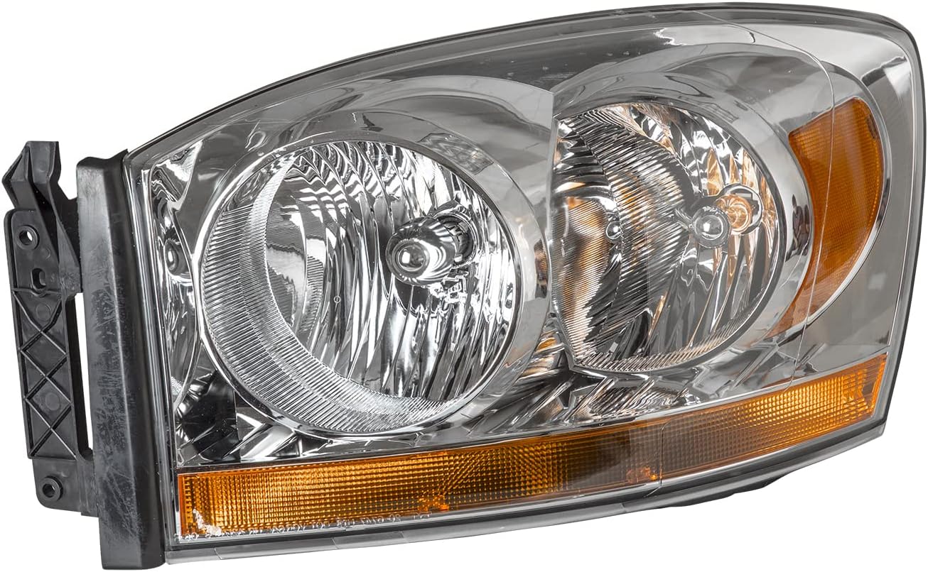 TYC Left Headlight Assembly Compatible with 2006-2006 Dodge Ram Pickup