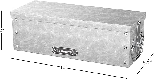 Miniatura 2 de Stalwart 75 - 005 caja metálica de almacenamiento de 12 pulgadas