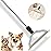 HIMODA Pet Hair Remover for Carpets, Adjustable Long Handle Carpet Rake for Dog Cat Hair Removal, Powerful Carpet Hair Removal Broom, Reusable Large Fur Scraper Tool