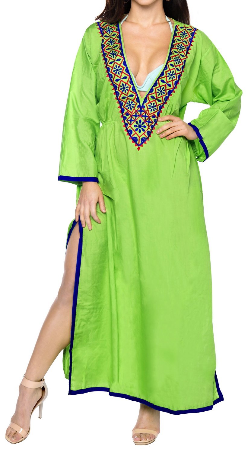 LA LEELAWomen's Swimsuit Cover ups Long Dress Robe