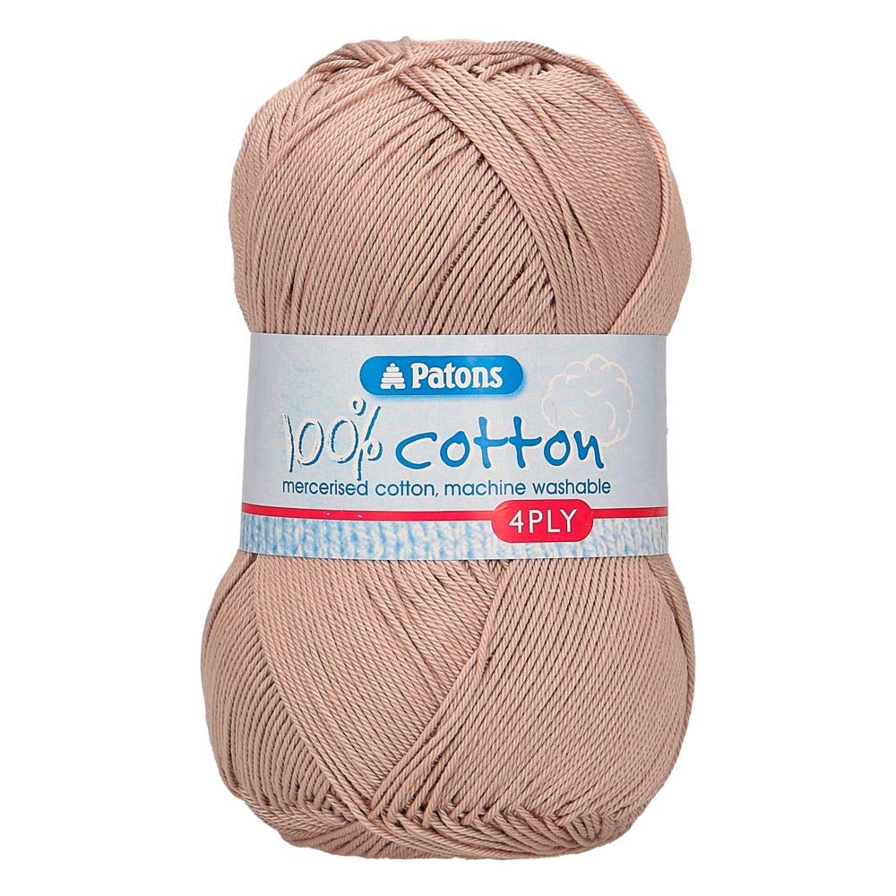 Patons Cotton 4ply, Raffia (1714), 100g