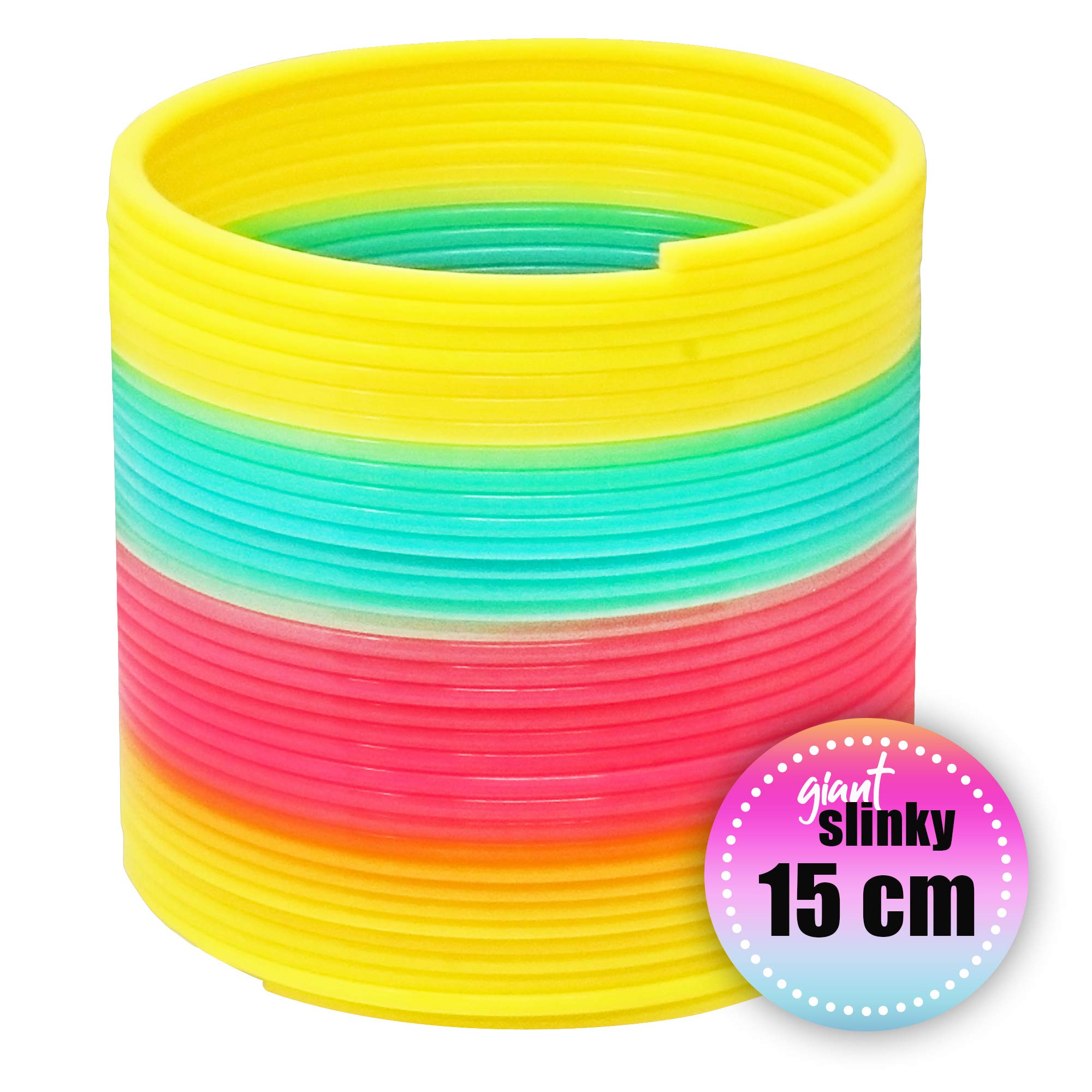 giant rainbow slinky