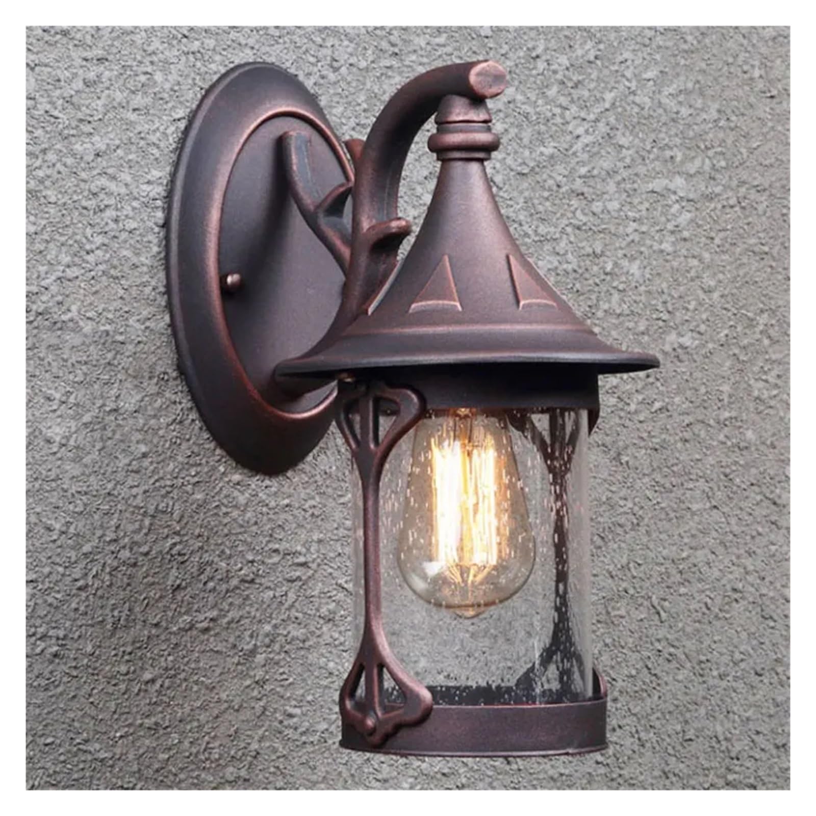 SYAXVOM European Wall Lamp Rustic Waterproof Outdoor Retro Garden Balcony Patio Corridor Lamps