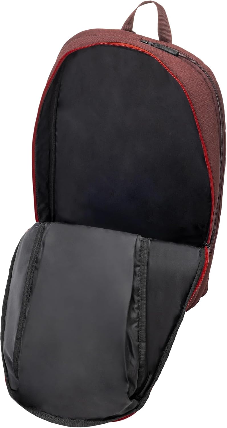 YONEX Team Backpack - Durable Lightweight Tennis Backpack with YKK Zippers, Adjustable Padded Straps, 1-2 Racquets Capacity, 28L, Ruby Red